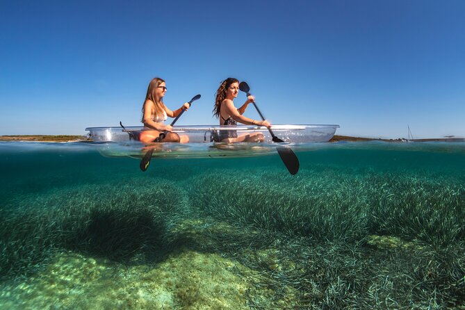 1.5-hour Clear Kayak Rentals: Explore Verudela Cave & Islands - Sunset, swimming, and a slower pace
