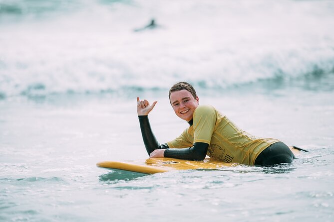 1 Day Adult Surf Retreat in San Diego - Getting into the water with a 3:1 ratio