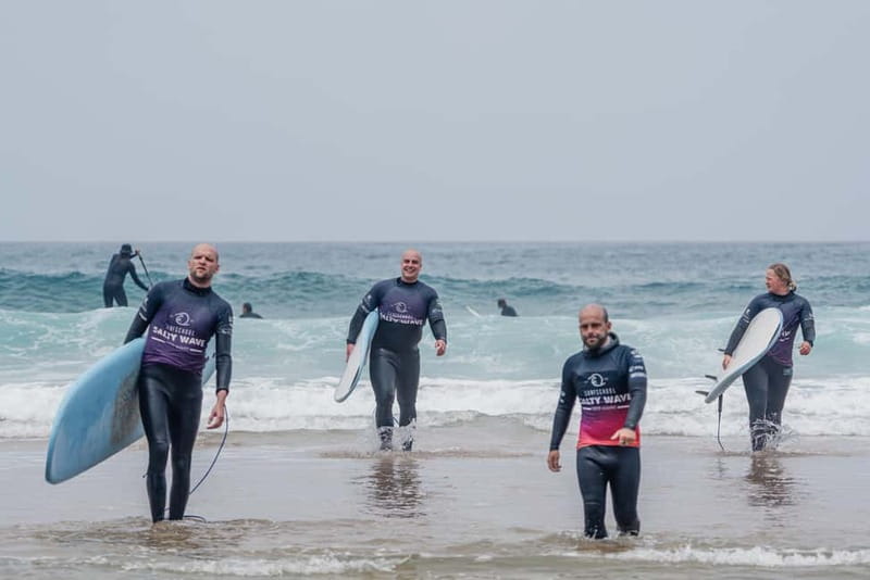1 Day Algarve Surf Experience - Getting ready: wetsuits, boards, and the beach briefing