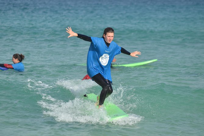 1 Day Surf Lesson Beginner - Starting at Point Break in Corralejo