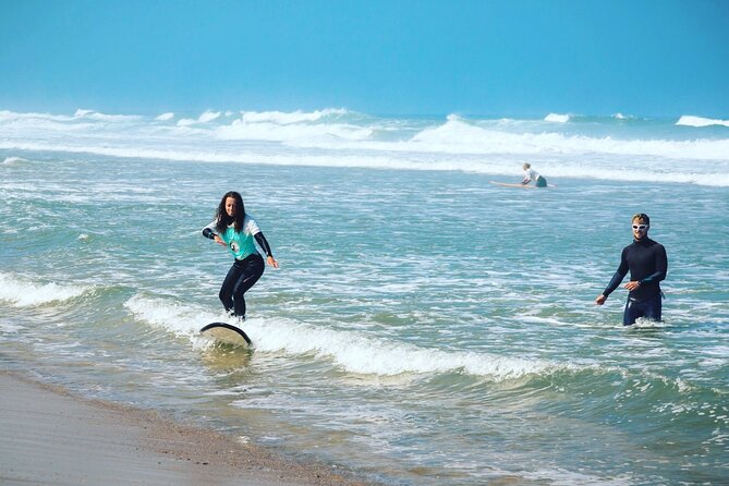 1 day surfing with Atlantic Coast Surf School - Santa Cruz and the promenade