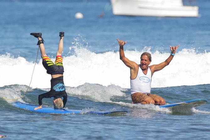 2 Hour Beginner Group Surf Lessons - The instructors make the difference