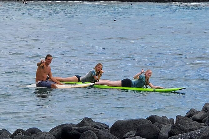 2-Hour Guided Private Surf Lesson in Kona - Getting fitted with the right beginner gear