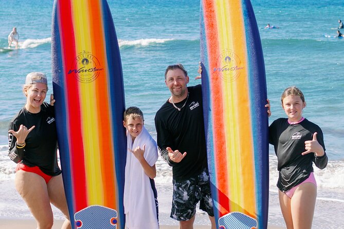 2 Hour Private Group Surf Lesson in Lahaina Maui - The first 20 to 25 minutes: learning on shore