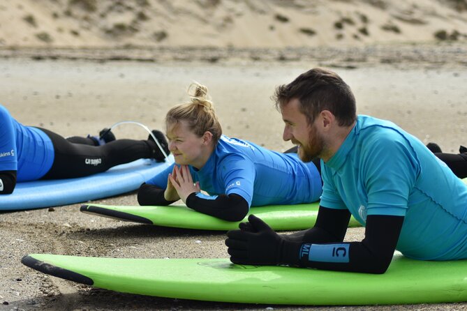 2 hour private surf lesson! (Up to 2 people) - Nearly two hours on Dunnet Beach