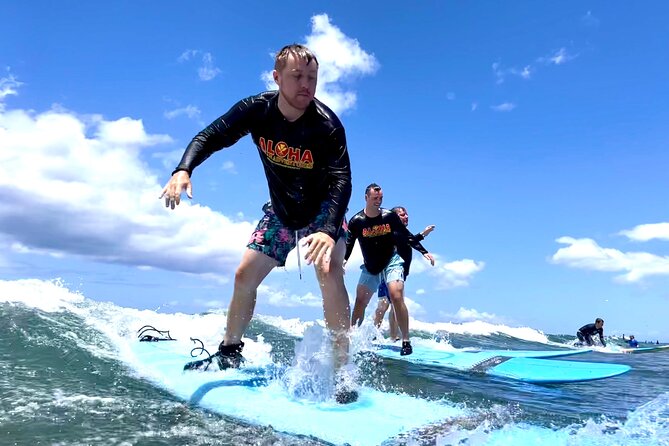 2-Hour Semi Private Hawaiian Surf Lesson with the best in Maui.. - Reef shoes, Lycra, and the equipment you receive