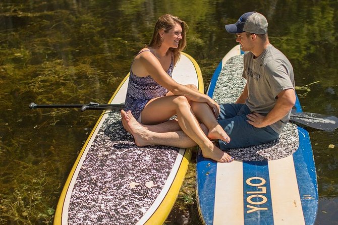 2-Hour Stand Up Paddleboard Rental from Lake Buena Vista Area - A calm start at Lake Bryan