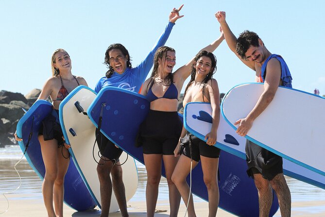 2 Hour Surf Lesson At The Spit, Main Beach (Ages 14+) - Key points to know before you book