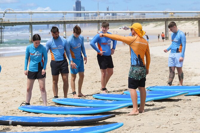 2 Hour Surf Lesson At The Spit, Main Beach (Ages 14+) - From equipment check to beach briefing