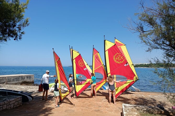 2-Hour Windsurfing Experience in Poreč - Taking the board onto the water