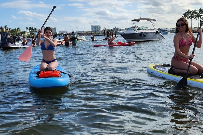 2 Hours Private Paddleboard Activity - Through Fort Lauderdale’s island waterways