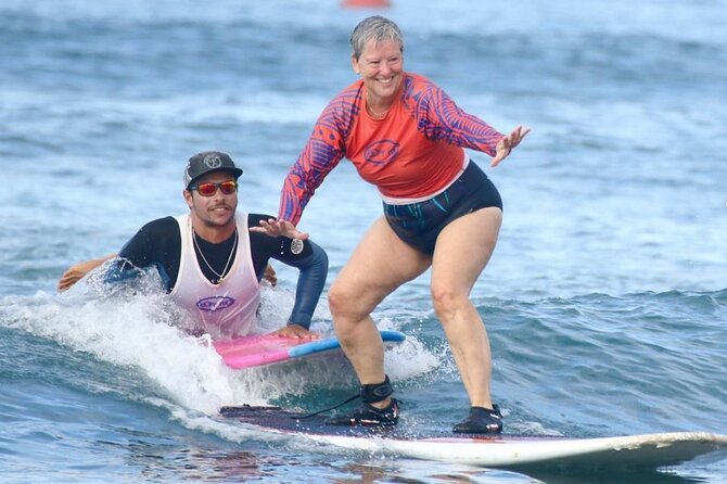 2 Hours Private Surf Lessons - What happens during the two-hour session