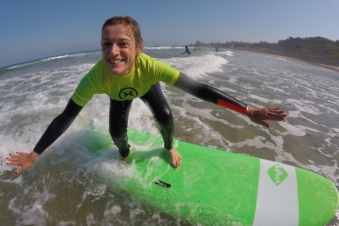 2 peoples Personal Surf Lesson in Biarritz - Equipment first, then a warm-up on the sand