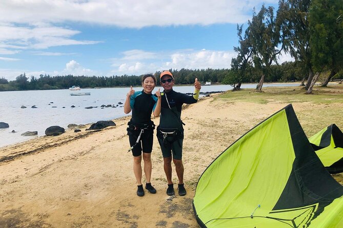 2h Private Kite Surf Lessons for Beginner in Anse La Raie Beach - The third stage: adding the board