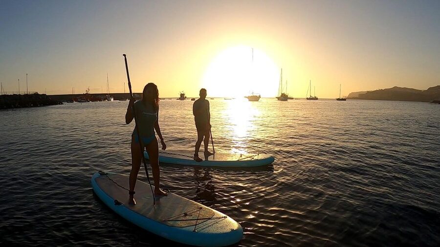 2h Sunset Paddle Board Session in Gran Canaria - Finding your balance before sunset