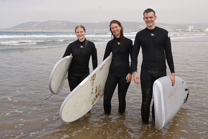 2H Surf Lesson In Agadir - Catching your first Atlantic wave