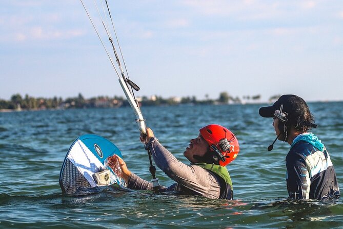 3 hour private Kiteboarding Lesson in Miami - Why Stiltsville works for beginners