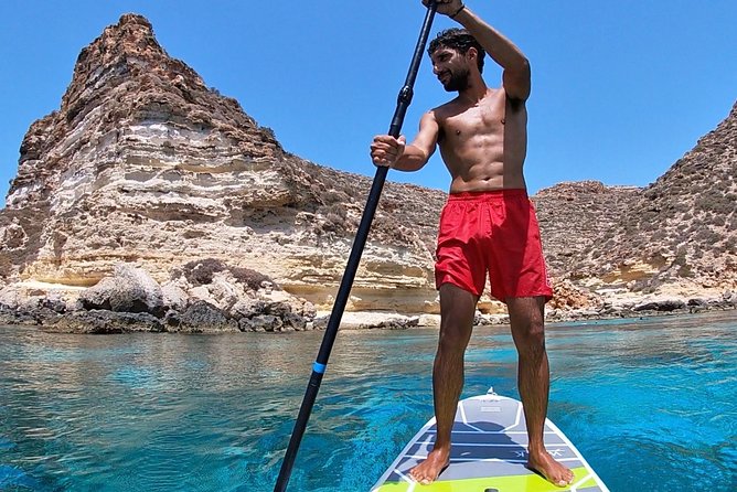 7 hours Boat trip to Lampedusa lunch, SUP and Snorkeling - Lunch is a major part of the value