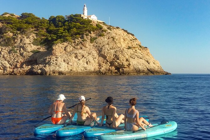 90' Stand Up Paddle tour in a small group in Cala Ratjada - The bay, the sea, and the changing view
