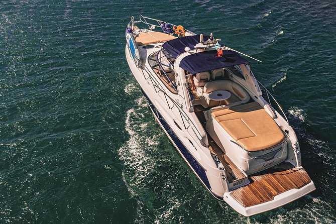 Afternoon yacht charter in lagos with drinks, tapas, paddle boards and kayak - Cruising toward Ponta da Piedade