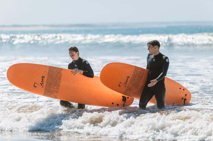 Agadir: Small Group Surf Lesson - Agadir’s long beach makes learning less intimidating