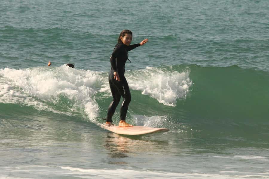 Agadir: Taghazout Beach Surf Lesson with Lunch and Transfer - From Agadir to Taghazout at 9:15 a.m.