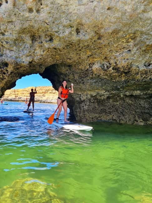 Albufeira: Caves and Beaches SUP Paddleboarding Tour - How the guides shape the experience