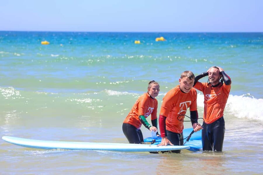Albufeira: Learn to Surf in Chill Beach Vibes & Good Times - The Surf School and the Zimzala Finish