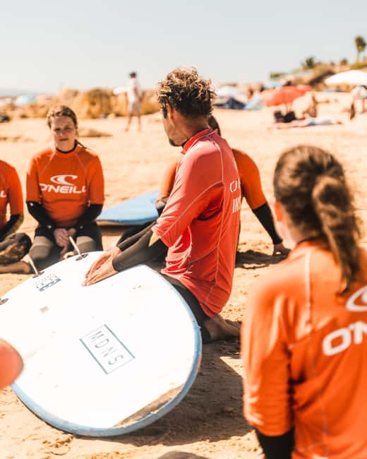 Albufeira: Small Group Surf Lesson with Private Instructor - Starting at the Yellow Surf Shop by Galé Beach