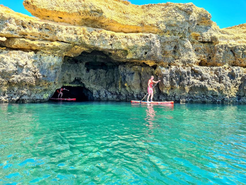 Albufeira: Stand Up Paddle Lesson and Coastal Tour - Getting started at the Paddle4Fun office