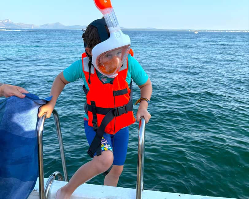 Alcudia Mallorca: Boat Trip with Food, Snorkeling, and SUP - A relaxed morning on Alcudia Bay