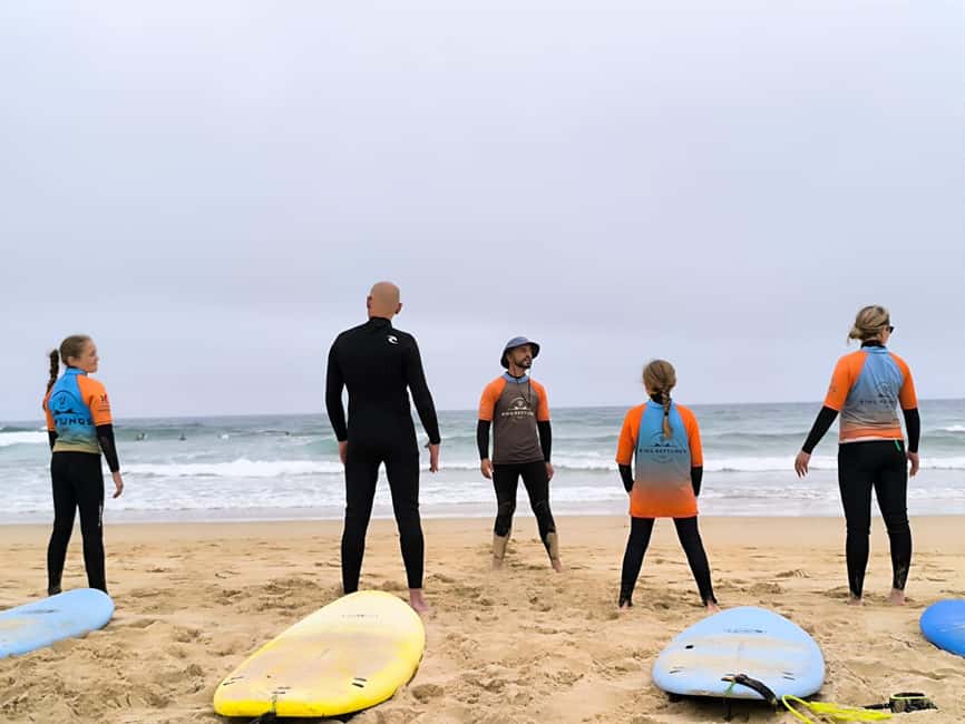 Algarve: Small Group Surf Lesson with Instructor - How to handle the mixed teaching styles