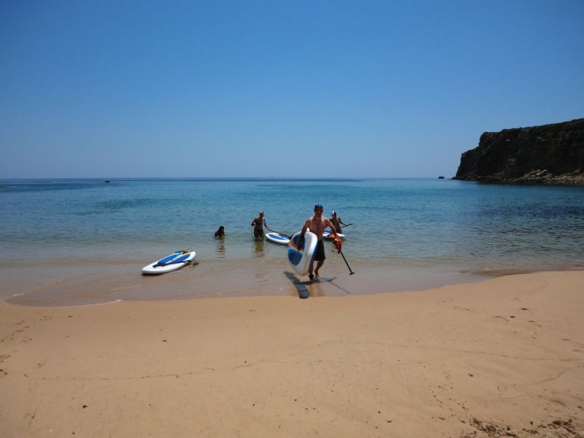 Algarve: Stand Up Paddle Tour w/ Snorkeling to Ingrina Caves - Paddling beside Sagres’ cliffs