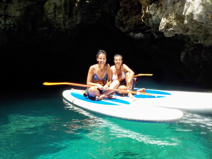 Algarve: Stand Up Paddle Tour w/ Snorkeling to Ingrina Caves - Inside the caves and along the hidden beaches