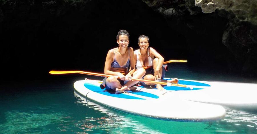 Algarve: Stand Up Paddle Tour w/ Snorkeling to Ingrina Caves - Snorkeling for fish and watching Atlantic birds