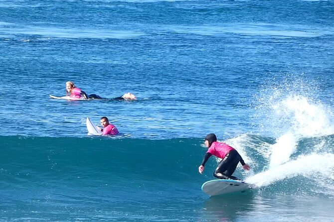 All Level SURF CLASSES in Ericeira (Beginner, Intermediate & Advanced) - The First Stage: Pickup, Wetsuit, and Warm-Up