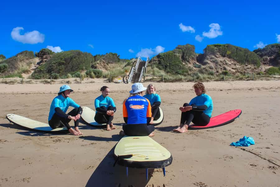 Anglesea: 2 Hour Surf Experience on the Great Ocean Road - Waist-deep water and your first small waves