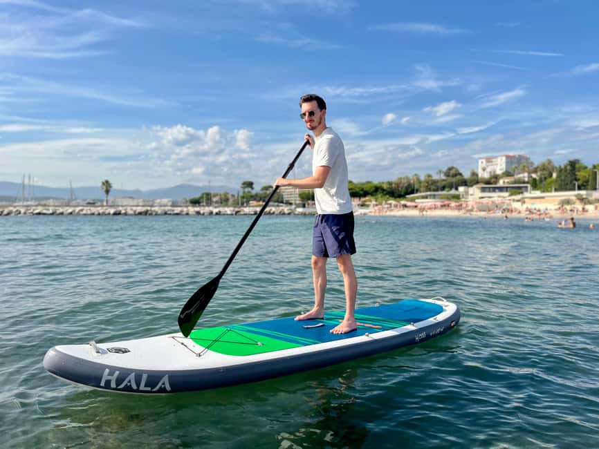 Antibes : 2-seat Paddle board Rental with photos & videos - What the $53 price really buys you