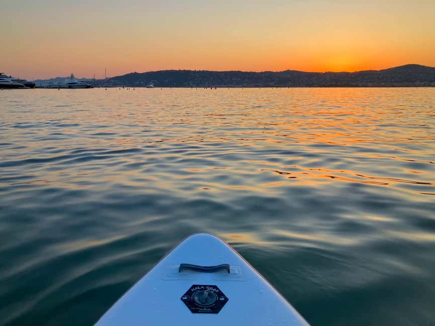 Antibes : 2-seat Paddle board Rental with photos & videos - Getting comfortable on the two-person paddleboard