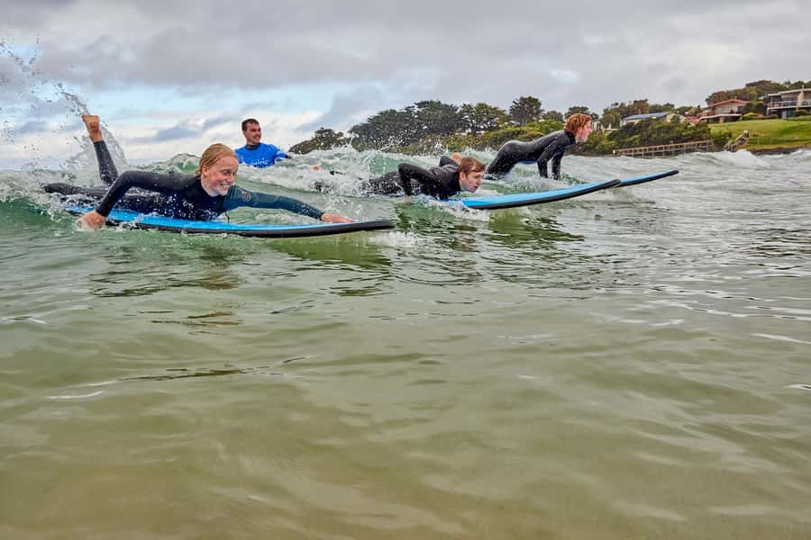 Apollo Bay: Surf Lesson with Qualified Instructors - Learning on the beach before entering the water