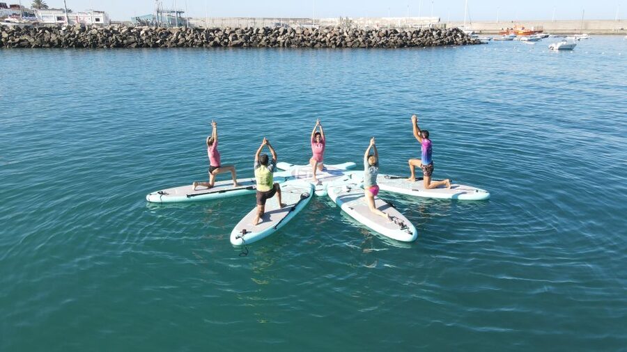 Arguineguín: Stand-up Paddleboard Yoga Class with Instructor - Who will enjoy this most
