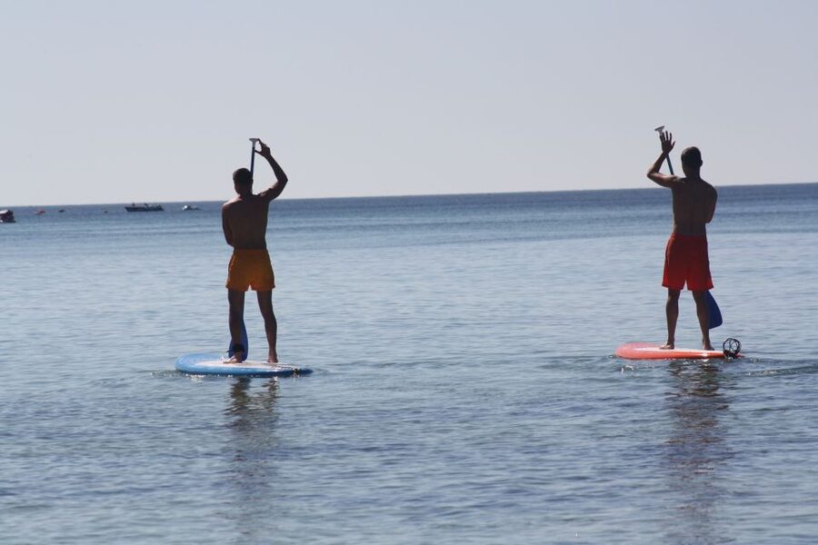 Armação de Pêra: Stand Up Paddle Hire - What the briefing and launch are like