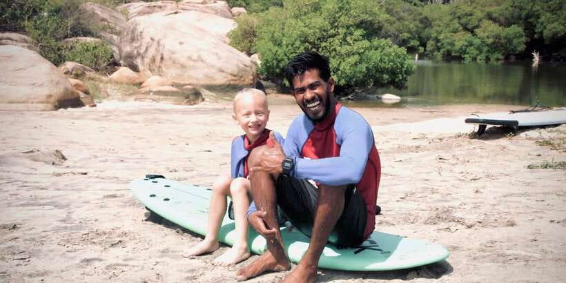 Arugam Bay Surf Lessons : Beginner Surf Experience - The atmosphere: focused, friendly, and not overdone