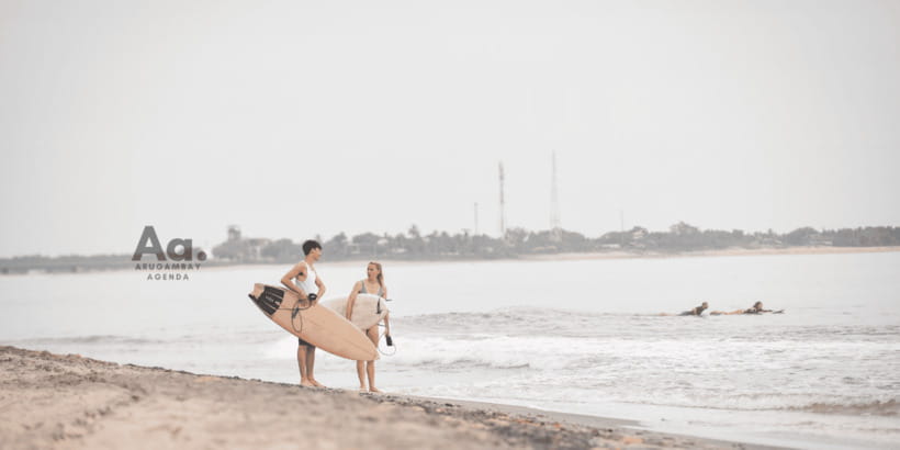 Arugam Bay Surf Lessons : Beginner Surf Experience - Board rental, refreshments, and the $30 price