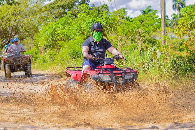ATV or Boogie boarding on the beach in Punta Cana - Macao Beach: sand, sea, and the first ride