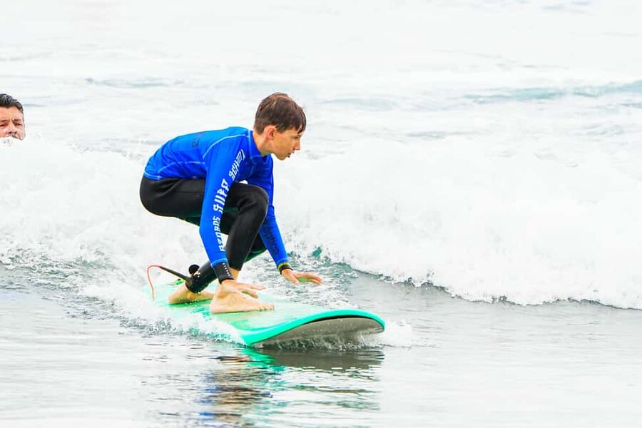 Azores: Surfing Lessons for All Levels - Getting fitted with a board and wetsuit