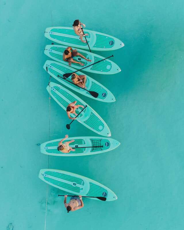 Bacalar Sunrise Stand Up Paddleboard Tour with Breakfast - GoPro photos and video