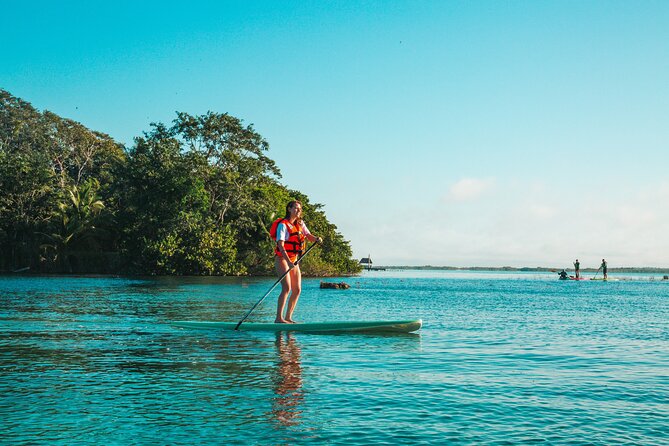 Bacalar Sunrise Stand Up Paddleboard Tour with Breakfast & Photos - GoPro photos and videos included