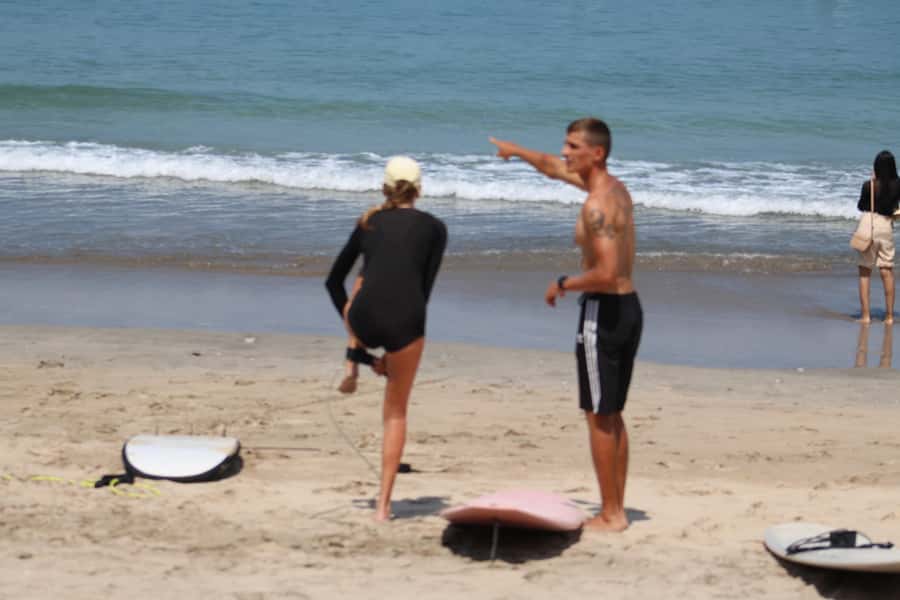 Bali: Beginner and Intermediate Surf lesson Nusa Dua - What comes with the $33 price