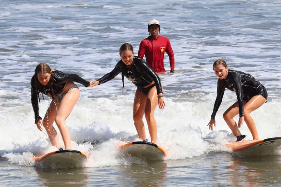 Bali; Group Surf Lesson for Beginners (Non-swimmer Friendly) - The first lesson happens on land